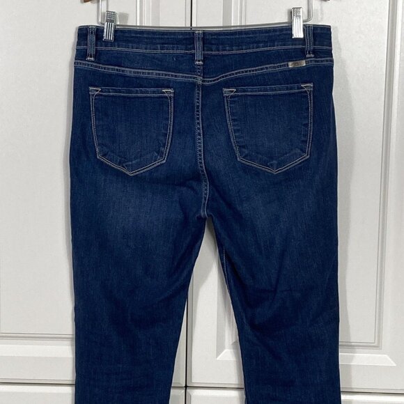 Kancan Womens Sz 30 Cassandra Midrise Super Skinny Jeans Stretch Distressed Knee - Picture 6 of 10